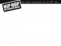 hiphopinternational.com Webseite Vorschau