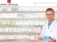 loewen-apotheke-eltmann.de Webseite Vorschau