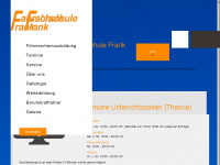 fahrschule-frank.com Webseite Vorschau