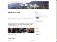 esc-romania.de Webseite Vorschau