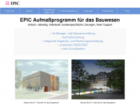 epic-software.de Webseite Vorschau