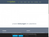 evelution.de Webseite Vorschau