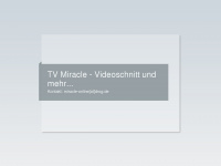 miracle-online.de Webseite Vorschau