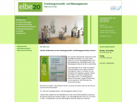 elbe20-physiopraxis.de Webseite Vorschau