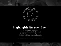 event-arts.de Webseite Vorschau