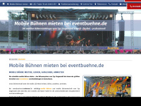 event-buehne.de Webseite Vorschau