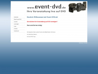 event-dvd.de Webseite Vorschau