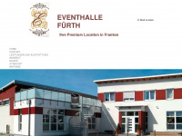 event-halle-fuerth.de Webseite Vorschau