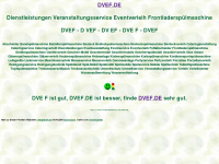 dvef.de Webseite Vorschau