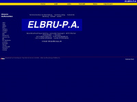 elbrupa.de Webseite Vorschau