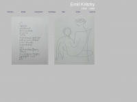 emil-kritzky.de Webseite Vorschau