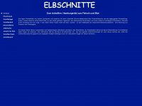 elbschnitte.de Webseite Vorschau