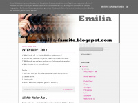 emilia-fansite.blogspot.com Webseite Vorschau