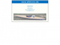 elbtronic.de Webseite Vorschau