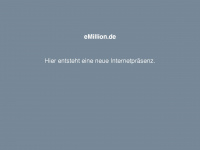 emillion.de Webseite Vorschau