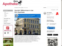 elch-apotheke-solingen.de Webseite Vorschau