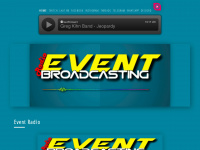 event-radio.de Webseite Vorschau