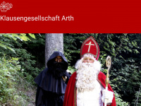 klausengesellschaft-arth.ch Webseite Vorschau