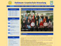 robinson-grundschule.de Webseite Vorschau