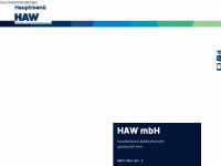 haw-mbh.de Webseite Vorschau