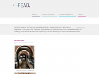 fead-gmbh.de Webseite Vorschau