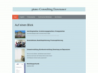 piano-consulting-enzenauer.de Webseite Vorschau