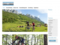 mountainbike-challenge.de Webseite Vorschau
