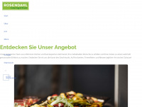 rosendahl-catering.de Webseite Vorschau