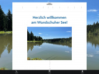 wundschuhersee.at Webseite Vorschau