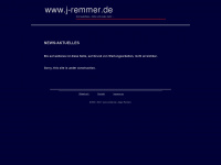 j-remmer.de Webseite Vorschau