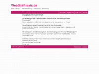 websitepraxis.de Webseite Vorschau