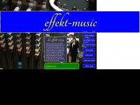 effekt-music.de Webseite Vorschau