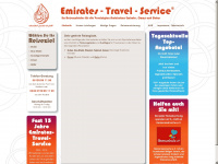 emiratestravelservice.de Webseite Vorschau