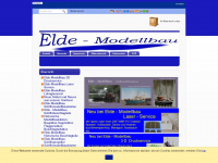 elde-modellbau.com Webseite Vorschau