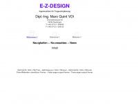 e-z-design.de Webseite Vorschau