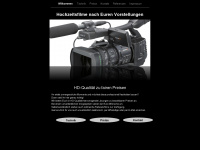 event-videoproduction.de Webseite Vorschau