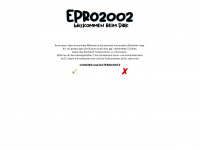 epro2002.de Webseite Vorschau