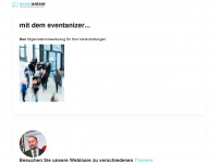 eventanizer.com Webseite Vorschau