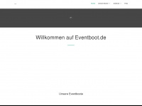 eventboot.de Webseite Vorschau