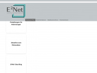 e2net.de Webseite Vorschau