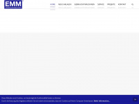 emm-siebdruckmaschinen.de Webseite Vorschau