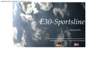 e30-sportsline.de Webseite Vorschau