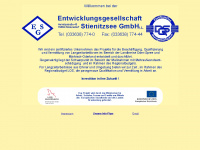 esg-stienitzsee.de Webseite Vorschau
