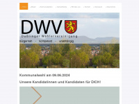 dwv-dusslingen.de Webseite Vorschau