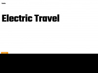 electrictravel.de Webseite Vorschau
