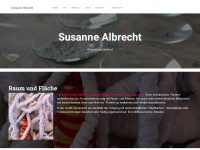 susanne-albrecht.info Webseite Vorschau