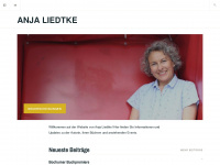 anja-liedtke.de Webseite Vorschau