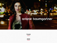 ariane-baumgartner.com Webseite Vorschau