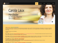 carolalaux.de Webseite Vorschau