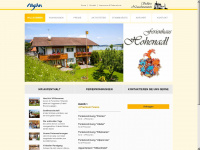 ferienhaus-hohenadl.de Webseite Vorschau